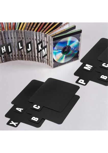 26 Adet Vinil Plak Bölücüler DVD Alfabetik Bölücüler (Yurt Dışından)