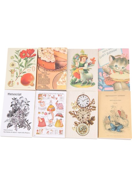 8 Stil Scrapbooking Malzemesi Kağıt (Yurt Dışından)