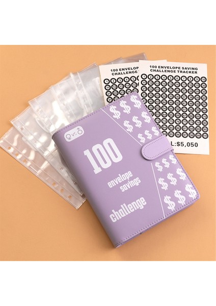 100 Zarflı Zorlu Klasör, A5 Tasarruf Klasörü (Yurt Dışından)
