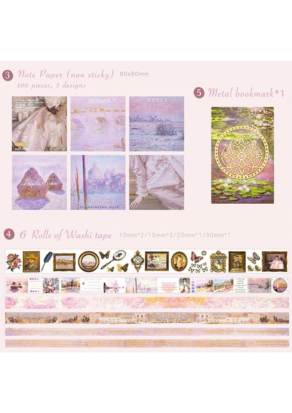 Estetik Scrapbook Günlük Tutma Seti,b (Yurt Dışından) fırsatları