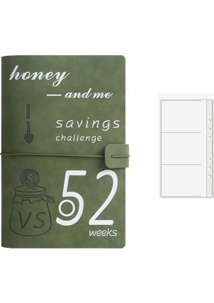 52WEEKS Bütçe Dosyası Planlayıcı Nakit Zarfları H (Yurt Dışından)