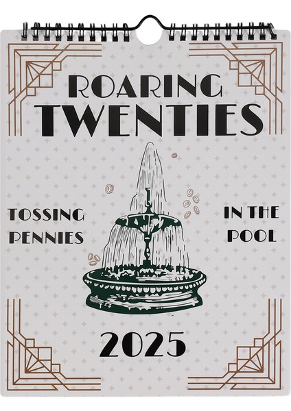 2025 Kükreyen Yirmiler Takvimi Kükreyen Yirmiler Takvimi (Yurt Dışından)