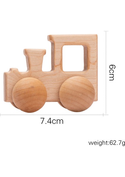 Ceviz Mini Renkli Araba Çocuk Erken Eğitim Eğitici Yapı Taşları Oyuncaklar (Yurt Dışından)