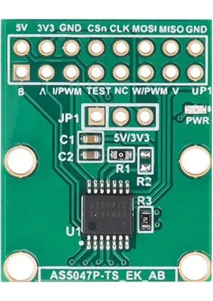 AS5047P Kodlayıcı Adaptör Kartı Simplefoc Doggo Manyetik Kodlayıcı (Yurt Dışından)