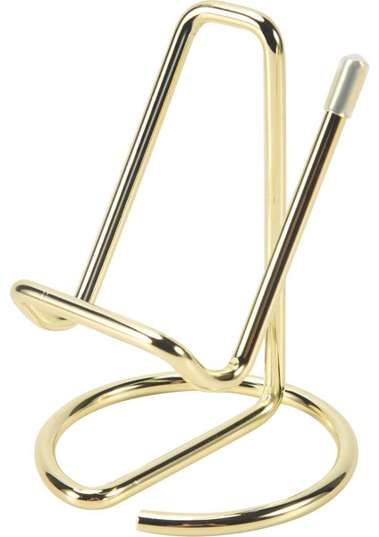 Masa Üstü Kartvizitlik, Metal Kartvizit Standı (Altın) (Yurt Dışından)