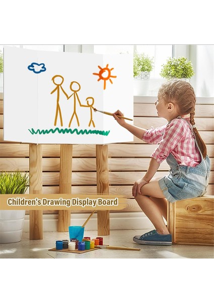 4 Adet Üç Katlı Poster Panosu, 21,5X14 Inç Küçük Beyaz Poster Panosu (Yurt Dışından) fırsatları