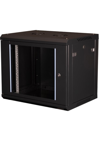 - 9u 19" Duvar Tipi Rack Kabinet – Genişlik: 600 mm | Derinlik: 450 mm – Siyah (Demonte) fiyatları