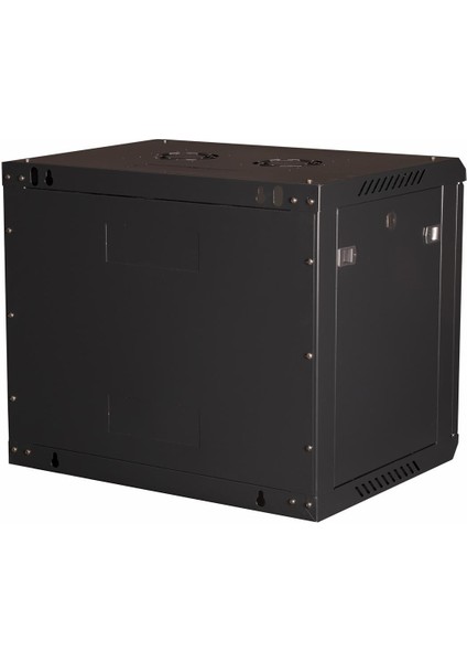 - 9u 19" Duvar Tipi Rack Kabinet – Genişlik: 600 mm | Derinlik: 450 mm – Siyah (Demonte) modelleri