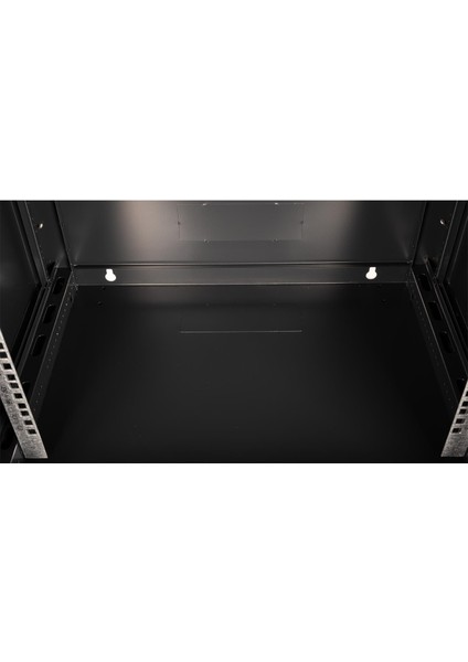 - 9u 19" Duvar Tipi Rack Kabinet – Genişlik: 600 mm | Derinlik: 450 mm – Siyah (Demonte)