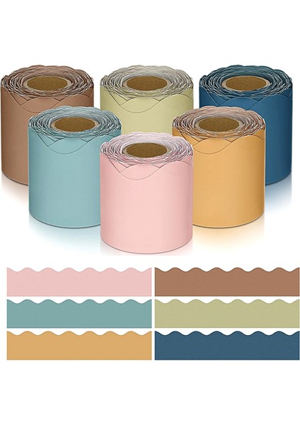 6 Rulo 196.8 Ft Renkli Sınıf Panosu Sınırları (Yurt Dışından)