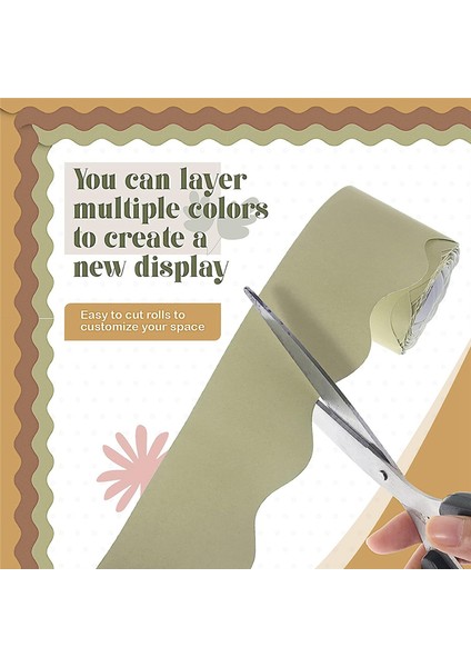 6 Rulo 196.8 Ft Renkli Sınıf Panosu Sınırları (Yurt Dışından) fırsatları