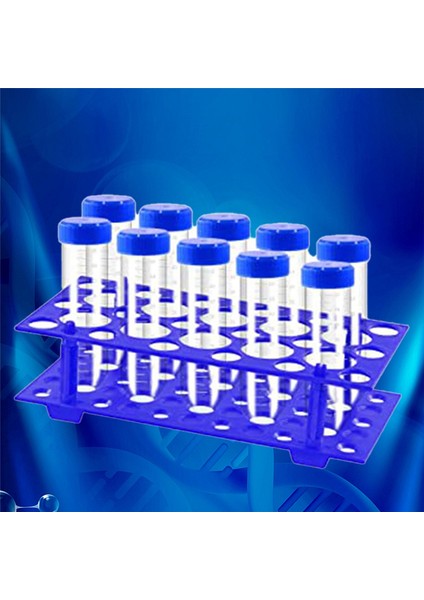 27 Adet 50ML Santrifüj Tüpü ve 28 Kuyu Tutucu Seti, Laboratuvar B Için (Yurt Dışından)