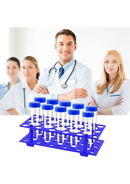 27 Adet 50ML Santrifüj Tüpü ve 28 Kuyu Tutucu Seti, Laboratuvar B Için (Yurt Dışından)