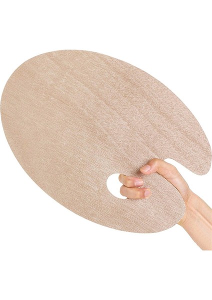 Ahşap Palet Ahşap Oval Boyama Paleti Palet (Yurt Dışından)