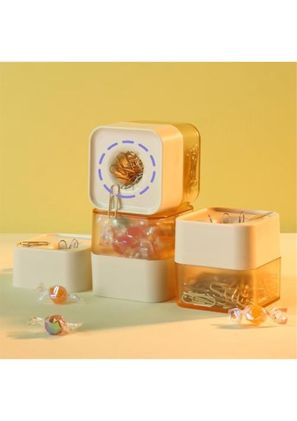 Yeni Iki Renkli Ataçlar, 28MM, Kutu Başına 130 Ataç (Tereyağı Sarısı) (Yurt Dışından)