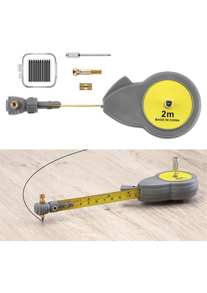 Çizgiler ve Yaylar Için Dönen Bant Ölçümü 6.56FT Ölçüm Kiriş Komp. (Yurt Dışından)