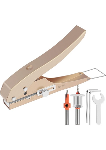 10MM Ağır Hizmet Tipi Delgeç Kenar Bantlama Delme Pensesi (Yurt Dışından)