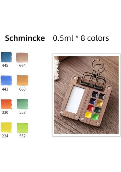 Seyahat Hazır Boya Paleti Paketi, Mini Seyahat Boya Paleti A (Yurt Dışından)
