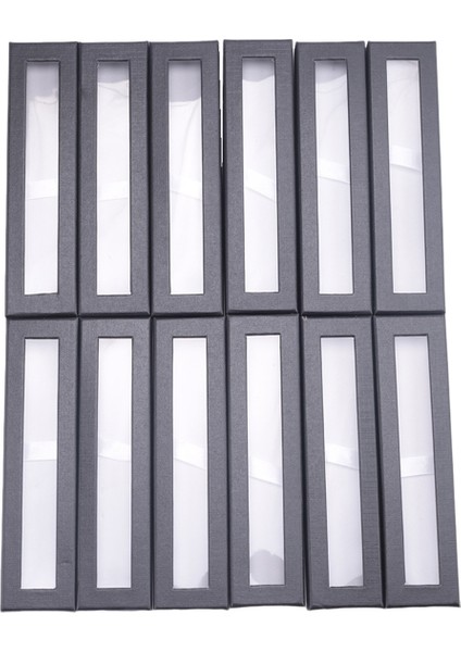 12 Adet Boş Kalem Hediye Kutusu, Karton Kalem Kutusu, Kalem Paketleme Kutusu (Yurt Dışından)