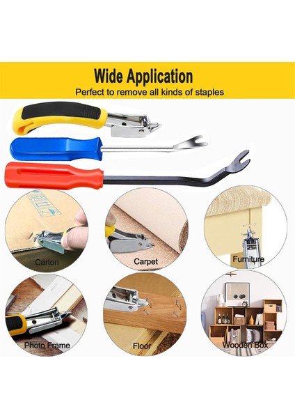 3 Adet Zımba Teli Sökücü, Saplı, -Çekme Aleti Çivi Sökücü A (Yurt Dışından) indirimleri