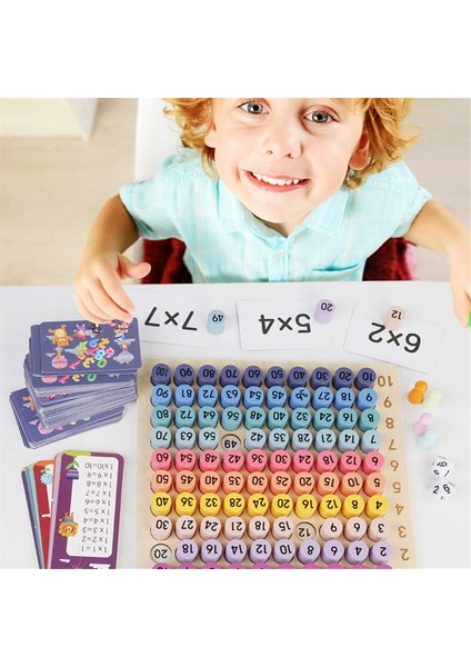 99 Çarpım Tablosu Matematik Aritmetik Öğretim Araçları Çocuklar Için Hediyeler (Yurt Dışından)