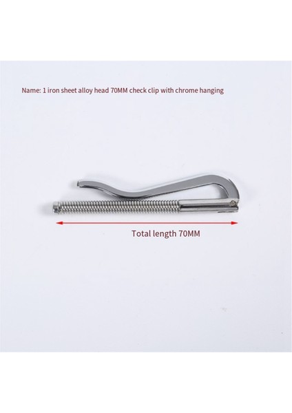 Bahar Para Klipsi, Şerit Ultra Ince Cüzdan Cüzdan, Asılı Krom (Yurt Dışından) fırsatları