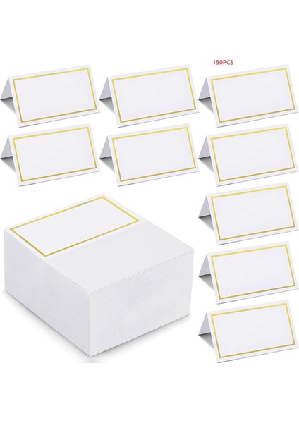 150 Adet Folyo Kenarlı Masa Örtüsü Kartı Masa Düzeni Için (Yurt Dışından) modelleri