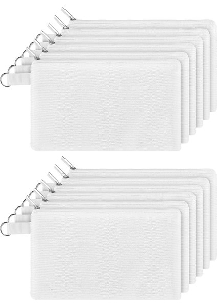 Kozmetik Çantaları, Dıy Fermuarlı Tuval Kalem Çantası Okul Seyahati Dıy (Yurt Dışından)