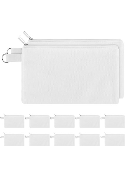 Kozmetik Çantaları, Dıy Fermuarlı Tuval Kalem Çantası Okul Seyahati Dıy (Yurt Dışından) fiyatları