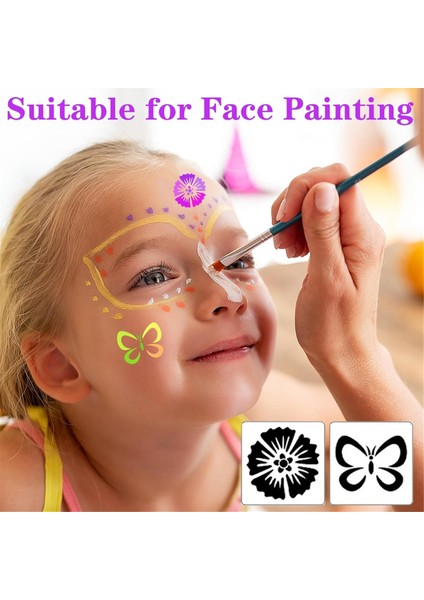 Boş Akrilik Ayraç Seti, Çiçek Stili Desen Şablonu (Yurt Dışından) indirimleri