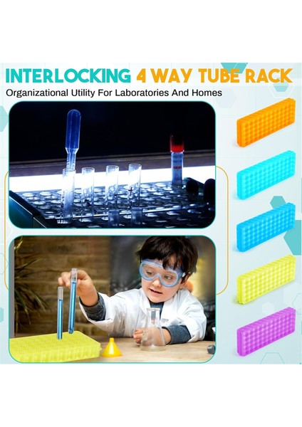 10 Adet Mikrosantrifüj Tüp Rafı Polipropilen Test Tüpü Tutucu Çift (Yurt Dışından) indirimleri