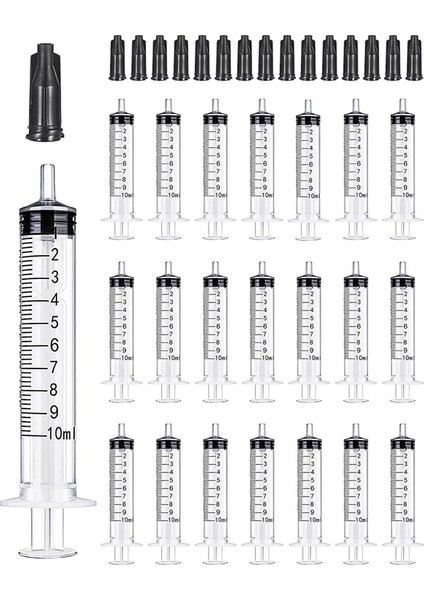 10ML Plastik Şırınga Steril Bireysel Sarma (Iğnesiz) Ölçüm (Yurt Dışından)