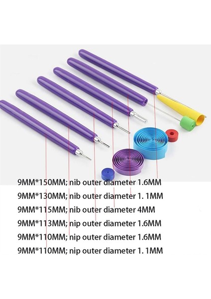 Kağıt Kıvırma Aletleri Yuvalı Kit Kendin Yap Kağıt Kart Yapımı Proje Aracı (Yurt Dışından) fırsatları