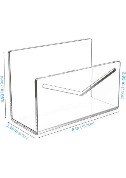 Posta Tutucu Akrilik Posta Sıralayıcısı Masa Zarf Tutucu Düzenleyici (Yurt Dışından) fiyatları