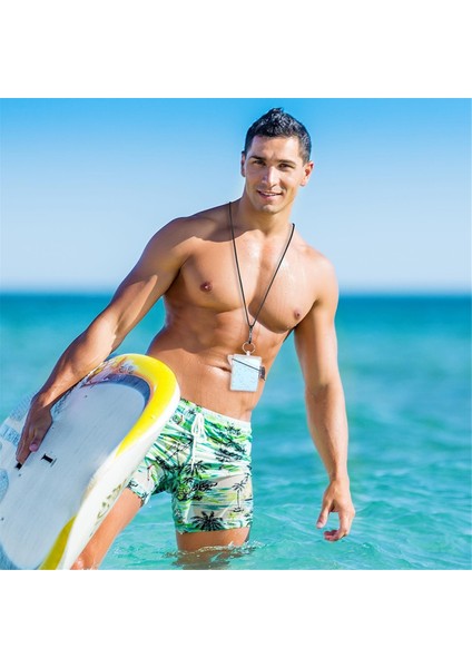 5'li Paket Su Geçirmez Kimlik Rozeti Tutucu Kılıfı Şeffaf Dikey Kimlik Kartı Tutucu (Yurt Dışından) indirimleri