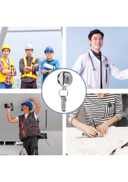 1 Paket Ağır Hizmet Tipi Geri Çekilebilir Çekme Kalem Kalem Tutucu Evrensel (Yurt Dışından) fiyatları