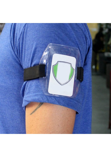 Kol Rozeti Tutucu Kol Bandı Kimlik Kartı Tutucu Ayar Tokası ile 10 Adet (Yurt Dışından) fiyatları