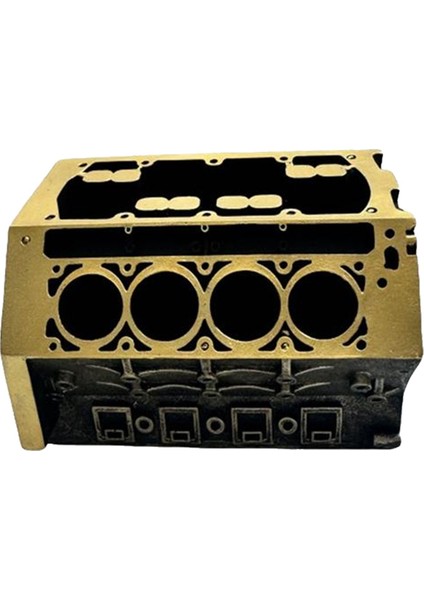 Motor Bloğu Kartvizitlik ve Kalemlik Altın (Yurt Dışından)