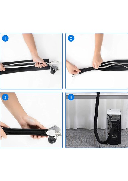 186 Parça Kablo Düzenleyici Seti Kablo Tutuculu Kablo Düzenleyici (Yurt Dışından) fırsatları