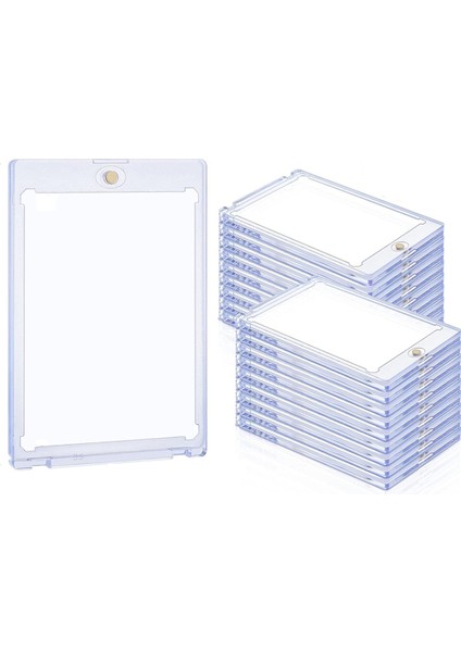 25 Adet Manyetik Kart Tutucu 35PT,KART Kılıfı Tutucu Kart Koruyucuları (Yurt Dışından)