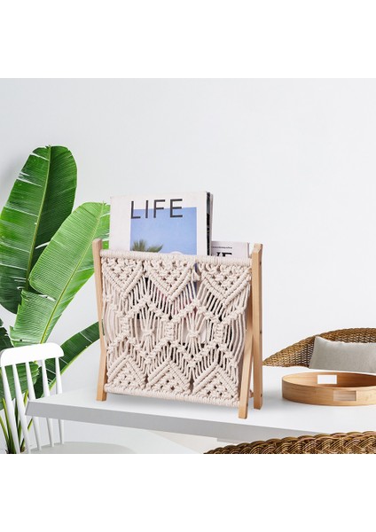 Dergi Rafı Bohem Stili Dergi Dosya Rafı Dergi Sepeti (Yurt Dışından) fiyatları