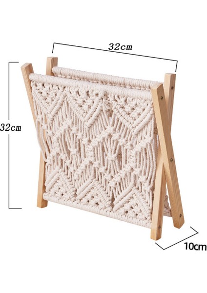 Dergi Rafı Bohem Stili Dergi Dosya Rafı Dergi Sepeti (Yurt Dışından) fırsatları