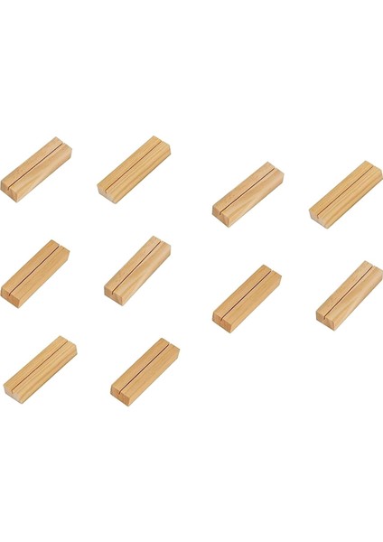 10 Adet Ahşap Yer Kartı Tutucuları Ahşap Tabela Tutucuları Masa Numarası Tutucusu (Yurt Dışından) fırsatları