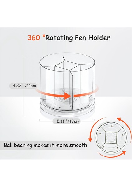 Masa Için 360 Derece Dönebilen Kalemlik (Yurt Dışından) fiyatları