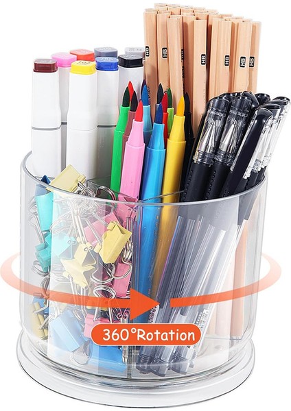 Masa Için 360 Derece Dönebilen Kalemlik (Yurt Dışından) fırsatları