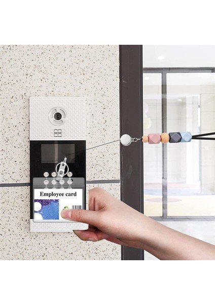 Kimlik Rozetleri Için 3 Set Geri Çekilebilir Boyun Askısı, Öğretmen Boyun Askısı B (Yurt Dışından) indirimleri