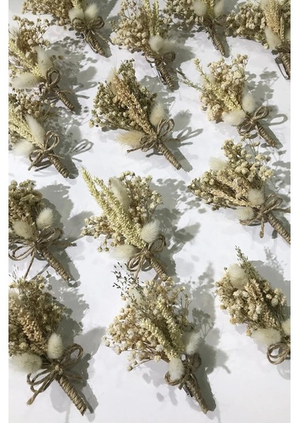 Yaka Çiçeği - Damat Çiçeği - Sağdıç Çiçeği 10 Adet