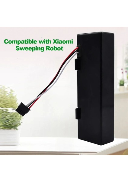 Viomi V2 Pro V3 Mop Pro Stytj02ym Uyumlu Batarya ( Kapasite) 3200mah Pil Robot Süpürge Batarya Vrvclmb21b modelleri