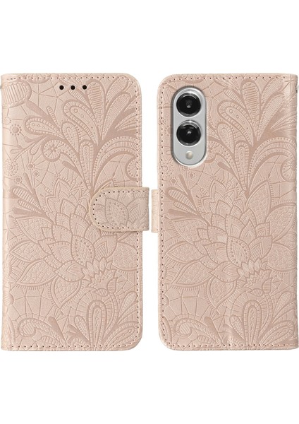 Samsung Galaxy S25 Edge Pu Deri Flip Cüzdan Telefon Kılıfı (Yurt Dışından)