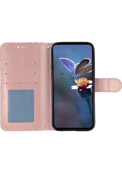 Samsung Galaxy S25 Edge Pu Deri Flip Cüzdan Telefon Kılıfı (Yurt Dışından)
